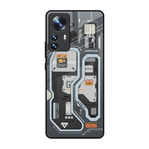 Retro Futuristic Glossy Case for Mi 12 Pro 5G