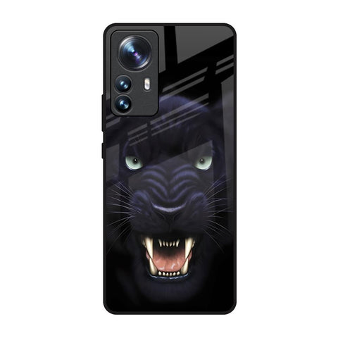 Angry Black Leopard Glossy Case for Mi 12 Pro 5G