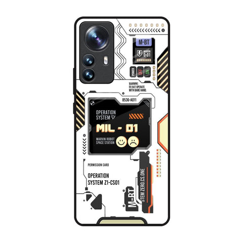 Tech Display Glossy Case for Mi 12 Pro 5G