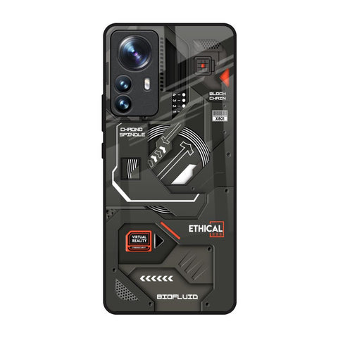 Tech Aesthetics Glossy Case for Mi 12 Pro 5G