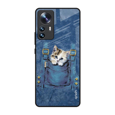 Kitty In Pocket Glossy Case For Mi 12 Pro 5G