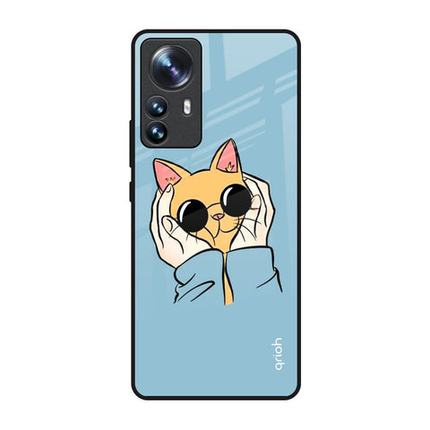 Adorable Cute Kitty Glossy Case For Mi 12 Pro 5G