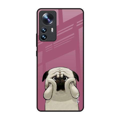 Funny Pug Face Glossy Case For Mi 12 Pro 5G