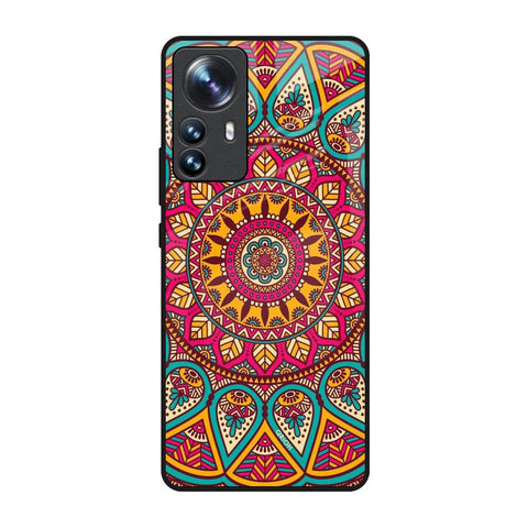 Elegant Mandala Glossy Case for Mi 12 Pro 5G