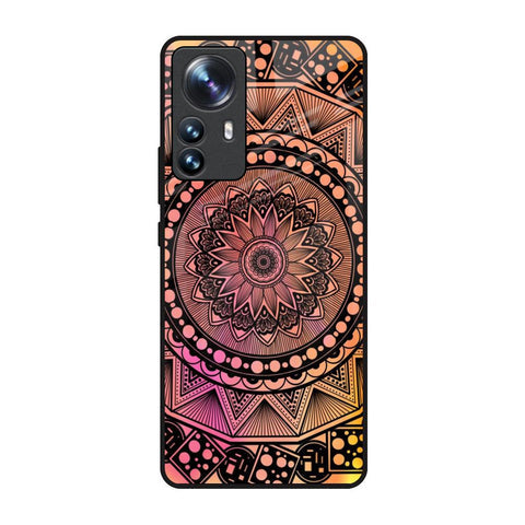 Floral Mandala Glossy Case for Mi 12 Pro 5G