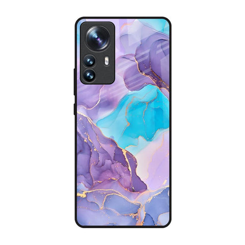 Alcohol ink Marble Glossy Case for Mi 12 Pro 5G