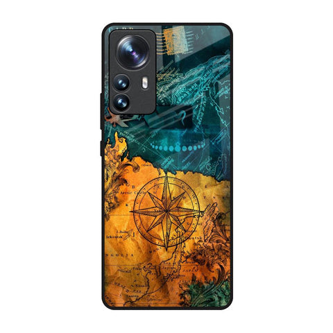 Architecture Map Glossy Case for Mi 12 Pro 5G