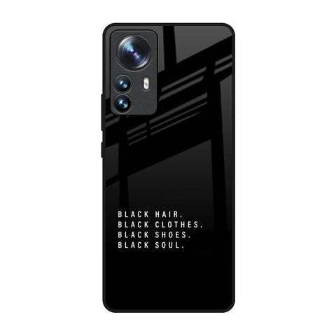 Black Soul Glossy Case for Mi 12 Pro 5G