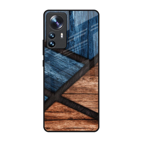 Wooden Tiles Glossy Case for Mi 12 Pro 5G