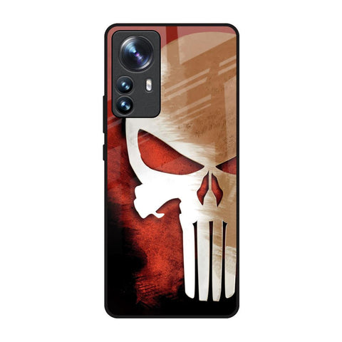 Red Skull Glossy Case for Mi 12 Pro 5G
