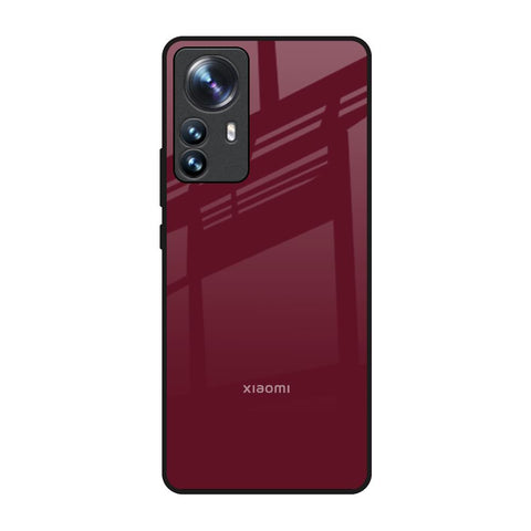 Classic Burgundy Glossy Case for Mi 12 Pro 5G