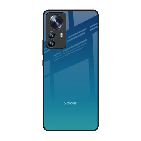 Celestial Blue Glossy Case For Mi 12 Pro 5G