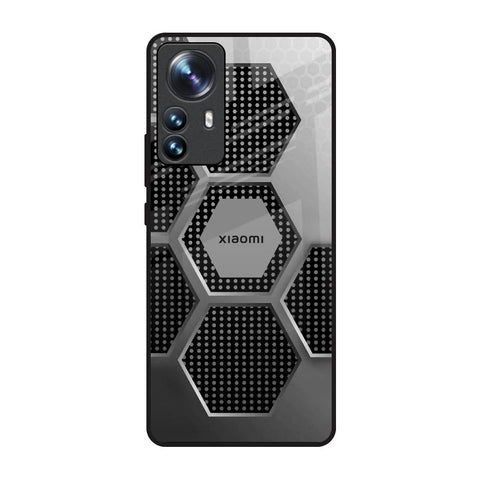 Hexagon Style Glossy Case For Mi 12 Pro 5G