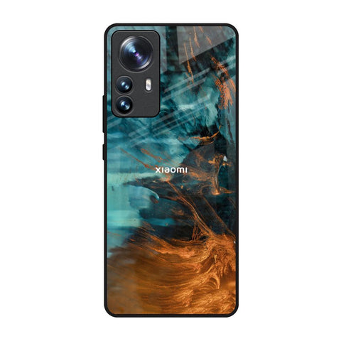 Golden Splash Glossy Case for Mi 12 Pro 5G