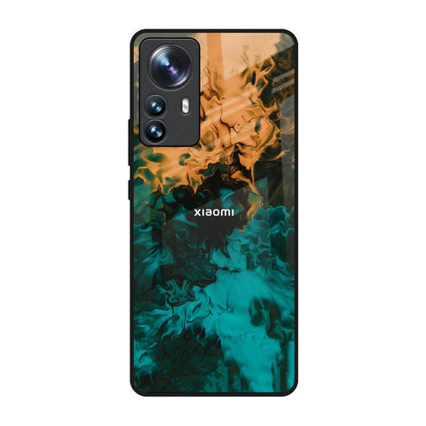 Watercolor Wave Glossy Case for Mi 12 Pro 5G