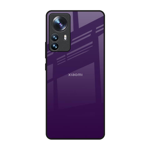 Dark Purple Glossy Case for Mi 12 Pro 5G