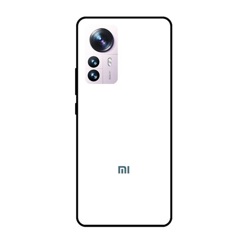 Arctic White Glossy Case for Mi 12 Pro 5G