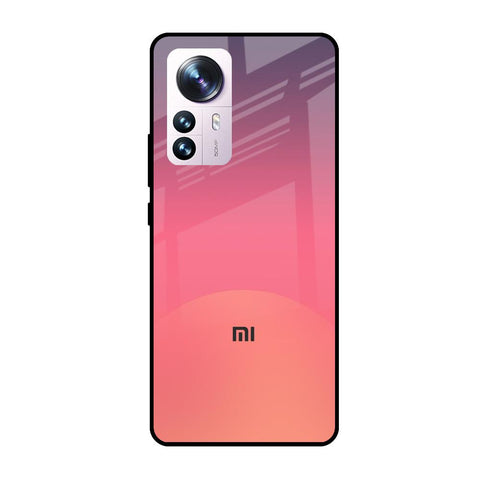 Sunset Orange Glossy Case for Mi 12 Pro 5G