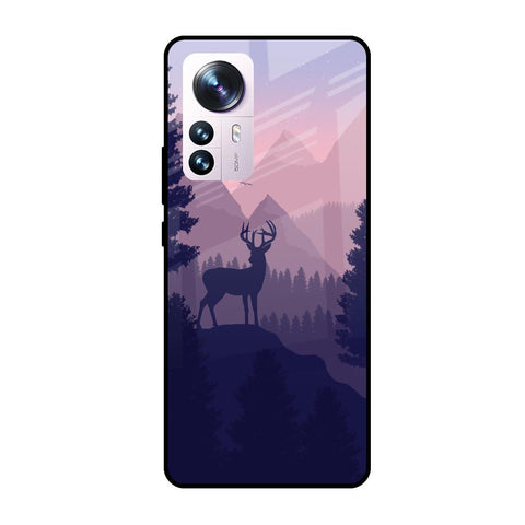 Deer In Night Glossy Case For Mi 12 Pro 5G