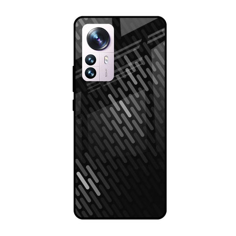 Dark Abstract Pattern Glossy Case For Mi 12 Pro 5G