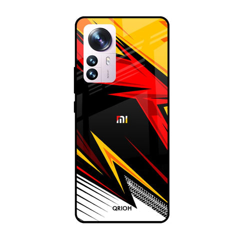 Race Jersey Pattern Glossy Case For Mi 12 Pro 5G