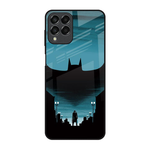 Cyan Bat Glossy Case for Samsung Galaxy M53 5G
