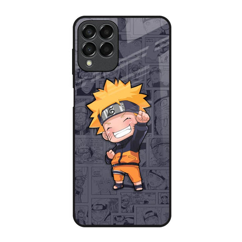 Orange Chubby Glossy Case for Samsung Galaxy M53 5G