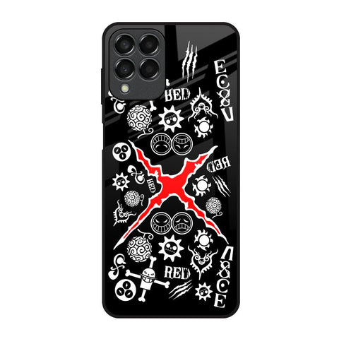 Red Zone Glossy Case for Samsung Galaxy M53 5G