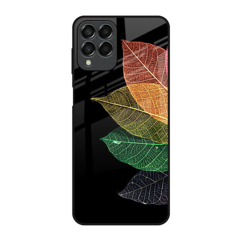 Colorful Leaves Glossy Case for Samsung Galaxy M53 5G