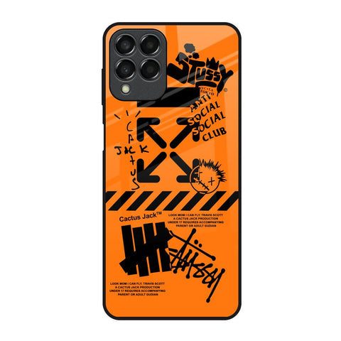 Anti Social Club Glossy Case for Samsung Galaxy M53 5G