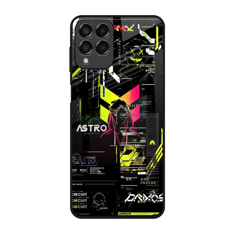 Astro Glitch Glossy Case for Samsung Galaxy M53 5G