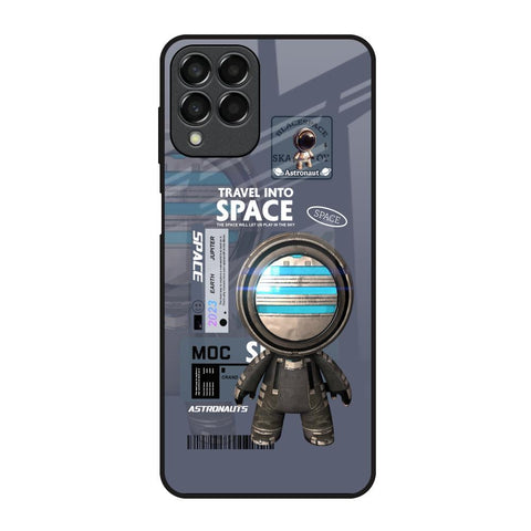 Space Travel Glossy Case for Samsung Galaxy M53 5G
