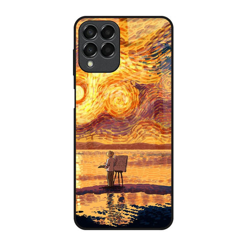 Sunset Vincent Glossy Case for Samsung Galaxy M53 5G