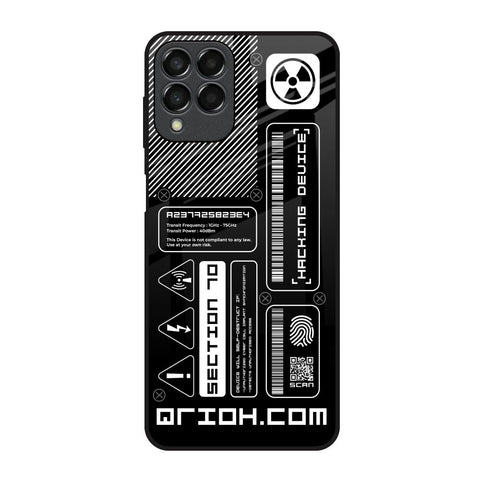 Futuristic Art Glossy Case for Samsung Galaxy M53 5G