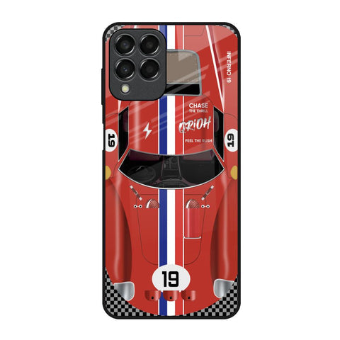 Racing Vintage Glossy Case for Samsung Galaxy M53 5G