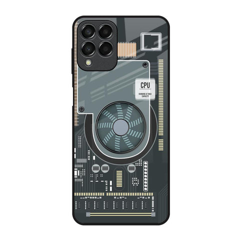 Motherboard Circuit Glossy Case for Samsung Galaxy M53 5G