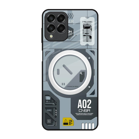 Modern Technology Glossy Case for Samsung Galaxy M53 5G