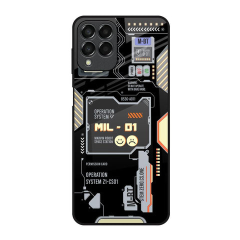 Exposed Parts Glossy Case for Samsung Galaxy M53 5G