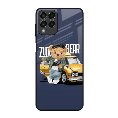 Adventurous Bear Glossy Case for Samsung Galaxy M53 5G