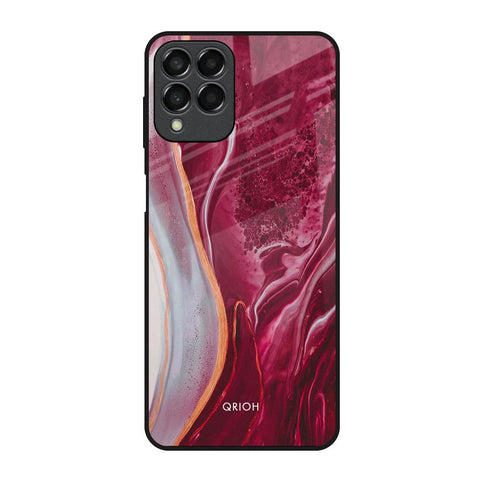 Crimson Ruby Glossy Case for Samsung Galaxy M53 5G