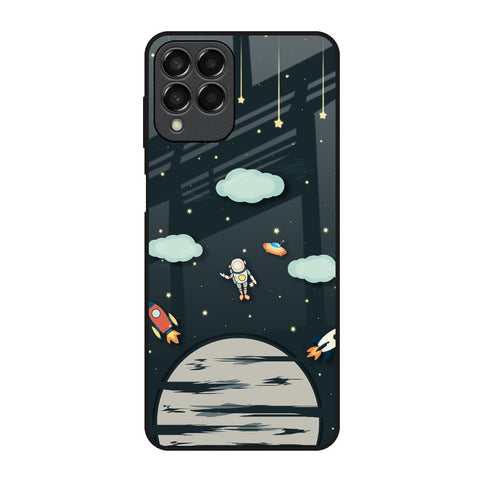 Astronaut Dream Glossy Case For Samsung Galaxy M53 5G