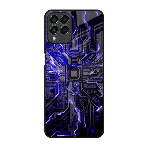 Techno Color Pattern Glossy Case For Samsung Galaxy M53 5G