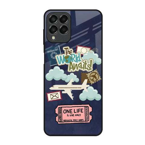 Tour The World Glossy Case For Samsung Galaxy M53 5G