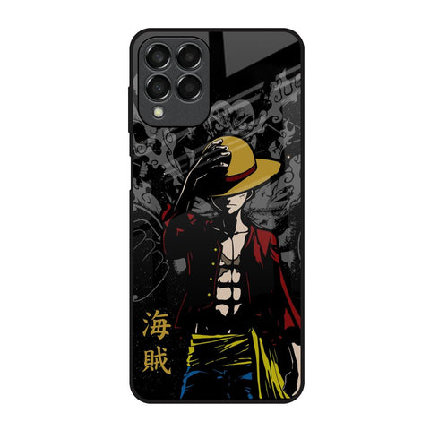 Dark Luffy Glossy Case for Samsung Galaxy M53 5G