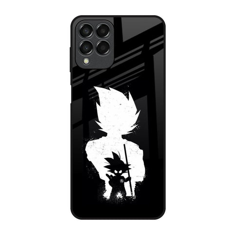 Monochrome Goku Glossy Case for Samsung Galaxy M53 5G