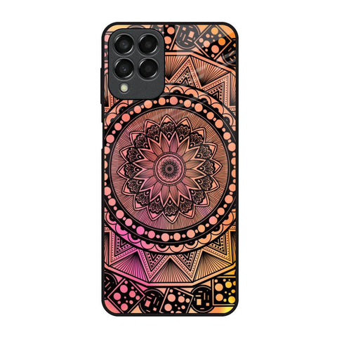 Floral Mandala Glossy Case for Samsung Galaxy M53 5G
