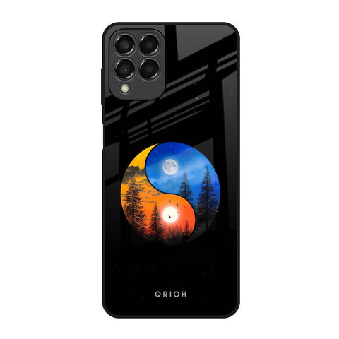Yin Yang Balance Glossy Case for Samsung Galaxy M53 5G