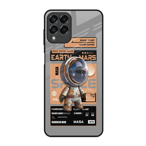 Space Ticket Glossy Case for Samsung Galaxy M53 5G