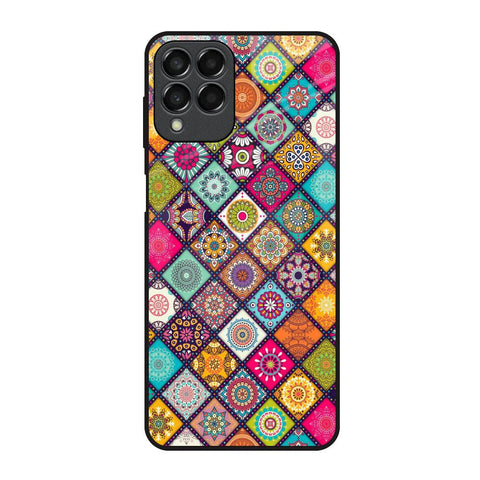 Multicolor Mandala Glossy Case for Samsung Galaxy M53 5G