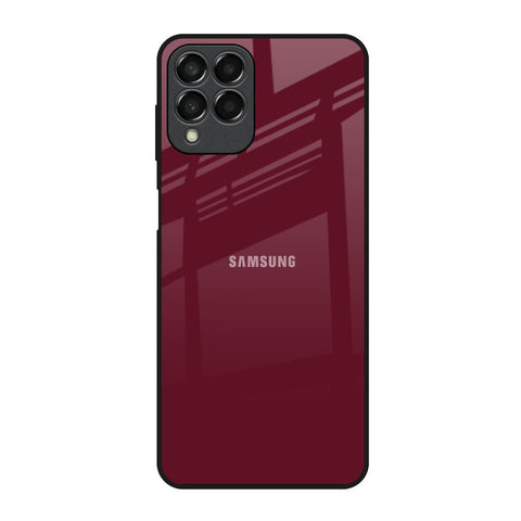Classic Burgundy Glossy Case for Samsung Galaxy M53 5G